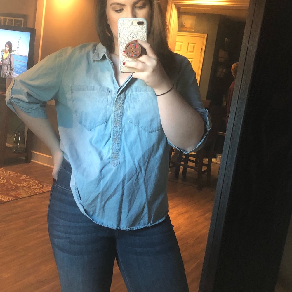 Denim Chambray Shirt